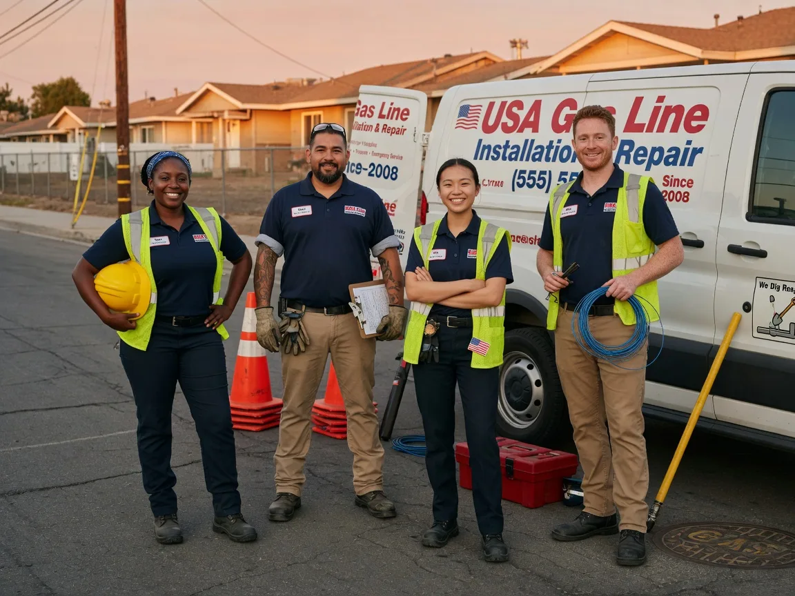 Gas Line Installation company in Harrisburg, IL